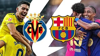 VILLARREAL VS BARCELONA LA LIGA 202425  MATCH PREVIEW [upl. by Milan]