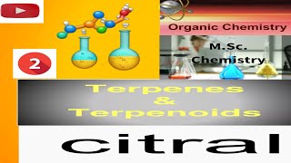 Structura elucidation of citral Msc chemistry 4th semesterorganic chemistryNatural products [upl. by Pall524]