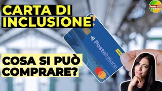 Decreto Carta Assegno di Inclusione Cosa si può comprare❓  Parte 1 [upl. by Adamec]