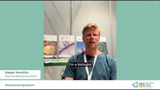 🌿Kasper Hendriks on Brassicaceae evolution [upl. by Ellehcyt]