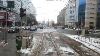 Plimbare cu tramvaiul 1 prin Bucuresti [upl. by Cioffred735]