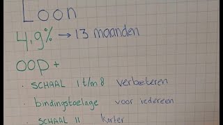 Onderhandelaarsakkoord Primair Onderwijs [upl. by Rezeile715]