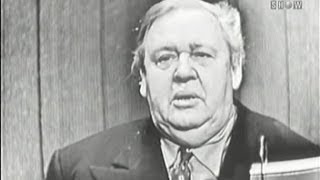 Whats My Line  Charles Laughton Burgess Meredith panel Nov 25 1956 [upl. by Flanders343]