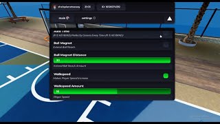 ROBLOX HOOPS NATION SCRIPT AUTOTIME BALL MAGNET WALKSPEED [upl. by Stovall]