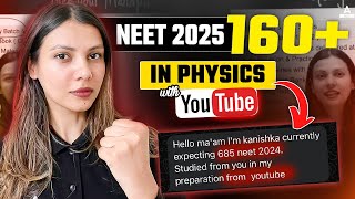 How to Score 160 in Physics in NEET 2025 with Youtube Strategy by Tamanna Chaudhary [upl. by Eimyaj]