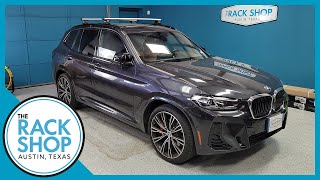 20182024 BMW X3 Thule WingBar Evo Flush Rail Complete Roof Rack  The Rack Shop  Austin TX [upl. by Forward638]