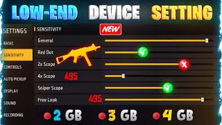 Headshot setting tamil  2GB3GB4GB mobile one tap sensitivity 🔥  Headshot sensitivity [upl. by Ruttger370]