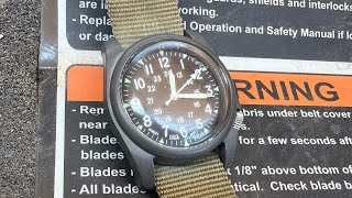 Bertucci retroform military style amazing beater watch USA guts [upl. by Bennett]