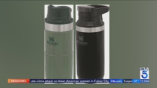 Recall issued for 26 million Stanley mugs [upl. by Htebazileharas]