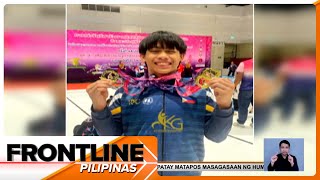 Karl Eldrew Yulo target ang gold sa 2028 Olympics  Frontline Pilipinas [upl. by Fidelity]