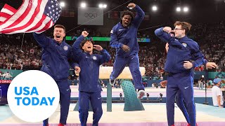 Medal for US mens gymnastics team A’ja Wilson’s big day on the court  USA TODAY [upl. by Guy]