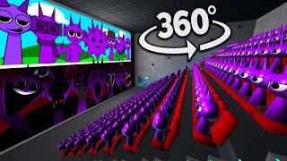 Incredibox Sprunki  All Purple 360°  CINEMA HALL  VR360° Experience [upl. by Arbed916]