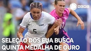 Seleção dos Estados Unidos busca a quinta medalha de ouro [upl. by Milissent]