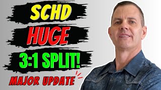 SCHD Share Split MASSIVE Dividend Boost [upl. by Edouard]