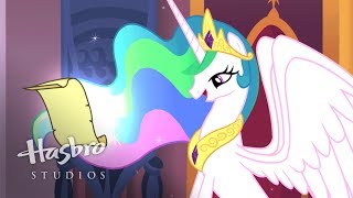 Welcome to the Show With Lyrics  My Little Pony Equestria Girls Rainbow Rocks Song [upl. by Fleta932]