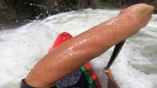 Benham Falls Deschutes River Kayaking POV [upl. by Eylhsa298]