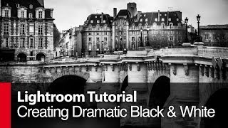 Lightroom Tutorial Creating Dramatic Black amp White  PLP  3 Serge Ramelli [upl. by Nauqyt]