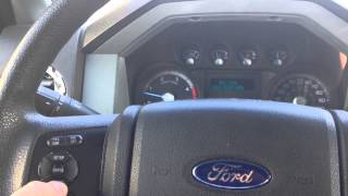 How to Reset the Change Oil Light on a 2012 Ford F250 [upl. by Bobby938]