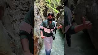 Cave mein hua paani ka bahaav tez 😨🌊 priyalkukreja shorts ytshorts [upl. by Rozina]