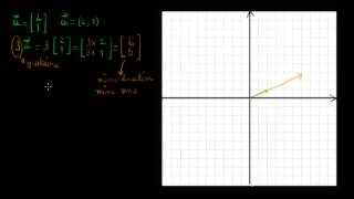 Multiplication dun vecteur par un scalaire [upl. by Snej]