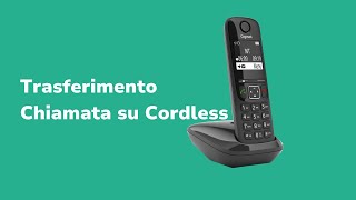 Trasferimento Chiamata su Cordless  Tutorial FP Telematica [upl. by Ecinom29]