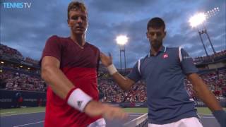 Monfils Djokovic Wawrinka Nishikori QF Highlights Toronto 2016 [upl. by Yeuh]