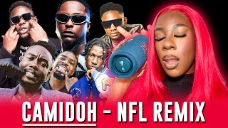 Camidoh NFL Remix Reaction 🔥Ft Kelvynboy King Paluta Lyrical Joe Medikal  Vibes amp Melodies [upl. by Hannah]