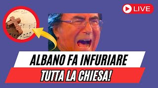 Lesibizione di ALBANO CARRISI fa infuriare la chiesa [upl. by Labanna]