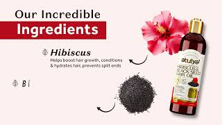 Hibiscus amp Black Seed Hair Oil [upl. by Pitarys]