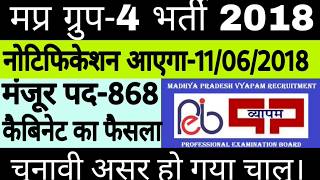 Mp Peb Group4 recruitment 2018 newsvyapam vacancy 2018 group4 upcoming on 11062018 news [upl. by Ynabla]