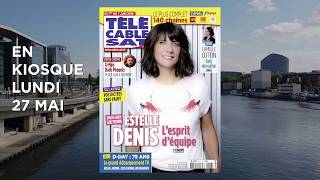 Estelle Denis Face aux lecteurs Télécable Sat Hebdo [upl. by Nilla665]