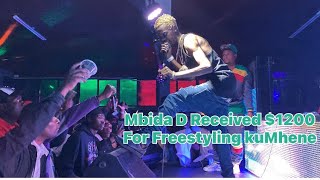 Mbida D oita Freestyle Achiimba hembe dzeMhene Akapihwa 1200 ipapo live at Megikal Birthday Bash [upl. by Gnod283]