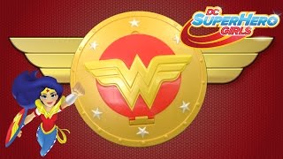 DC Super Hero Girls Wonder Woman Shield from Mattel [upl. by Eyt484]