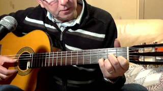 Apprendre la guitare  La Montagne Jean Ferrat [upl. by Notkcorb]