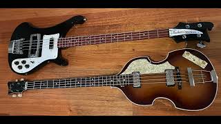 Hofner vs Rickenbacker Bass [upl. by Bergquist]