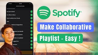 How to Make a Collaborative Playlist on Spotify [upl. by Ailedo]