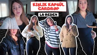 40 BEDEN KIŞLIK KAPSÜL GARDROP ALIŞVERİŞİM 🛍️ kapsulgardrop haul [upl. by Katti]