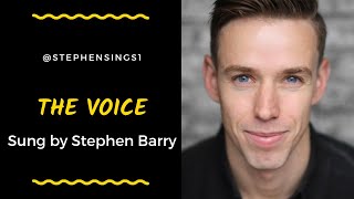 The Voice John Farnham Sung by Stephen Barry [upl. by Suoicerpal277]