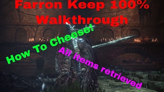 Dark Souls 3 Farron Keep walkthrough How to beat abyss watchers [upl. by Cyn]