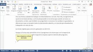 Curso de Word 2013 171 Crear un indice [upl. by Attennek]