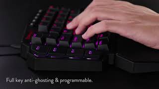 Redragon K585 DITI OneHanded RGB Mechanical Gaming Keyboard [upl. by Boesch122]