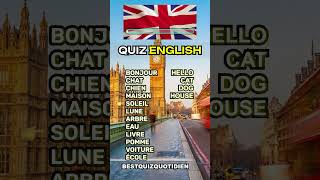 Quiz en Anglais  quiz quiztime bestquizquotidien anglais traduction [upl. by Tuppeny686]