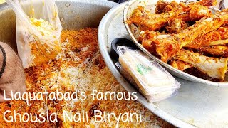 Karachis Famous Ghousia Nalli Biryani  Karachi Biryani VS Lahori Biryani  FamousNaliBiryani [upl. by Fishbein]