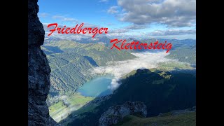 Friedberger Klettersteig  Von der Roten Flüh zum Schartschrofen [upl. by Retsae]