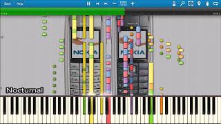 NOKIA 6020 RINGTONES IN SYNTHESIA [upl. by Yendahc]