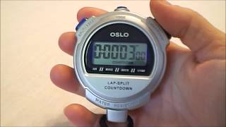 Oslo 20 stopwatch [upl. by Nerta]