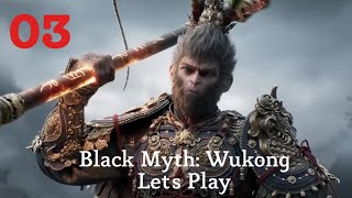 Black Myth Wukong White Clad Noble Rematch amp Elder Jinchi Defeated  Let’s Play 03 [upl. by Zetnod]