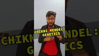 Mendel A Singer🫛 Mendels theory Genetics shorts shivamrajaiims neetexam biology comedy [upl. by Regnij]