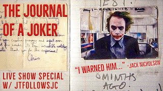 Journal Of A Joker  Live Show Special W jtfollowsjc [upl. by Hairas199]