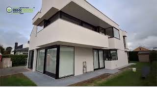 Casa con DECO01 corcho proyectado DECOPROYEC [upl. by Eceela]